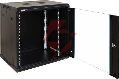 Szafa rack 12u wisząca do złożenia 600x600 pulsar rwa1266