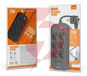 Listwa zasilająca ldnio se6403 6 gniazd + 4x usb przedłużacz