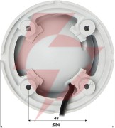 Kamera hdcvi dahua hac-hdw1800m-0280b
