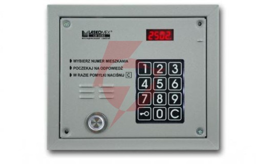 Laskomex kaseta zewnętrzna cp-2503tp pol srebrna tm