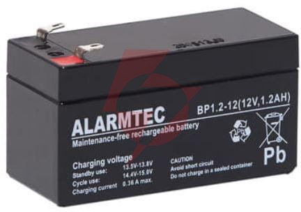 Akumulator agm alarmtec serii bp 12v 1,2ah