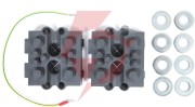 Zestaw somfy axovia 3s io comfort pack do 4m bram dwuskrzydłowych