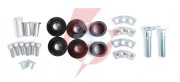 Zestaw somfy axovia 3s io comfort pack do 4m bram dwuskrzydłowych