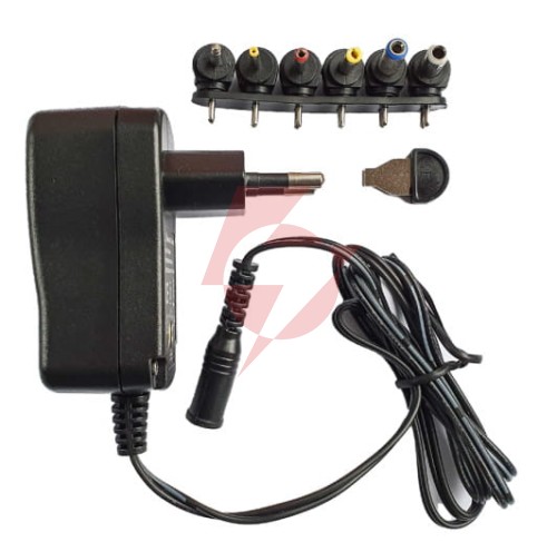 Zasilacz wtyczkowy 3-12v 2.25a 1m. 3v 4,5v 5v 6v 7,5v 9v 12vdc regulowany espe
