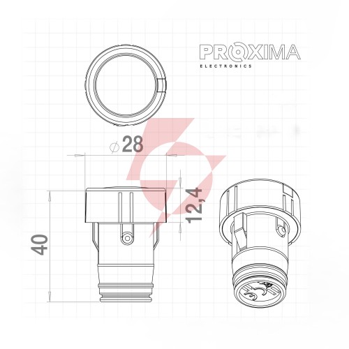 Pilot proxima zapalniczka fs8 (faac slh 868mhz)