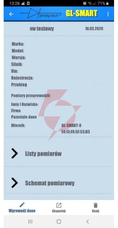 Miernik grubości lakieru gl-smart-xl