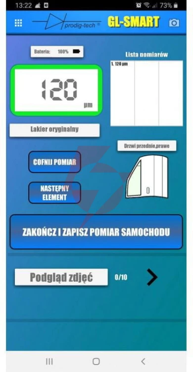 Miernik grubości lakieru gl-smart-xl