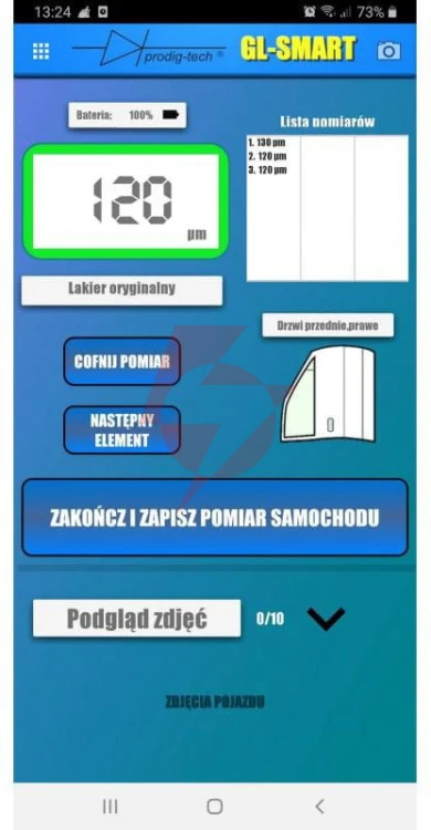 Miernik grubości lakieru gl-smart-xl