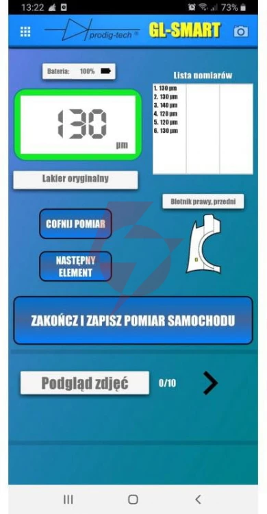 Miernik grubości lakieru gl-smart-xl