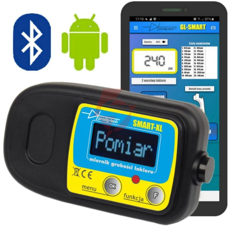 Miernik grubości lakieru gl-smart-xl