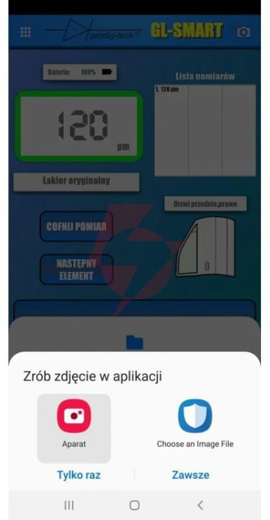 Miernik grubości lakieru gl-smart-8