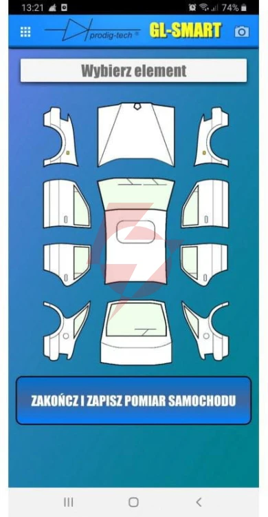 Miernik grubości lakieru gl-smart-8