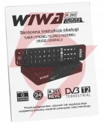 Tuner dvb-t/t2 wiwa h.265 lite