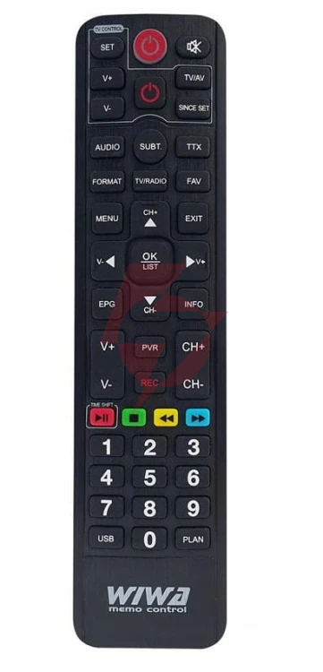 Tuner dvb-t/t2 wiwa h.265 lite