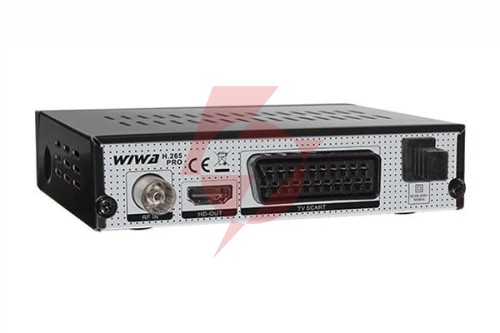 Tuner dvb-t/t2 wiwa h.265 pro