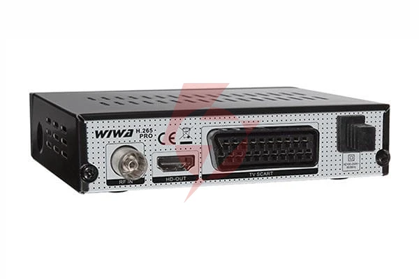 Tuner dvb-t/t2 wiwa h.265 pro