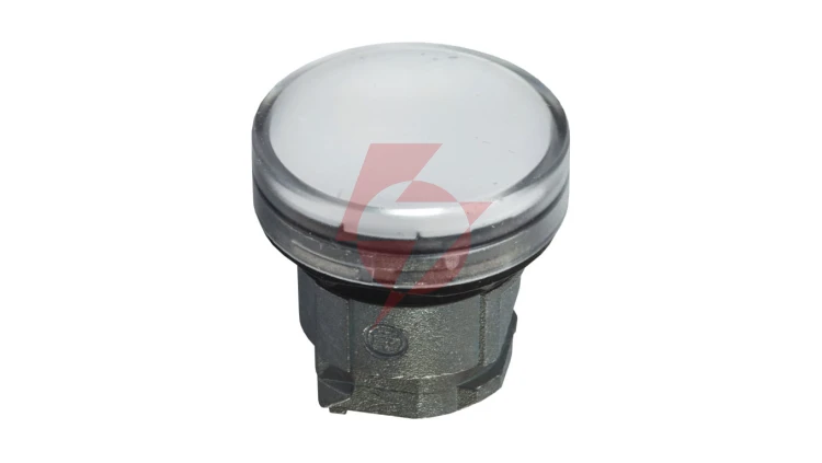 Główka lampki sygnalizacyjnej 22mm biała ZB4BV013