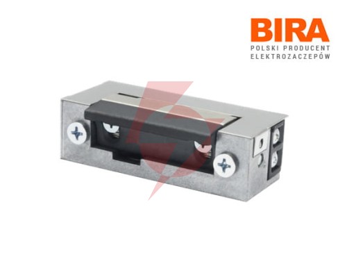 Elektrozaczep bira symetryczny es1-006 12v dc niskoprądowy z pamięcią wewnętrzną