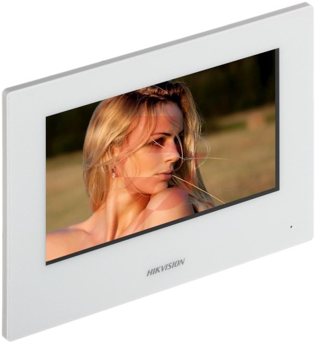 Monitor wideodomofonu hikvision ds-kh6320-wte2-w biały