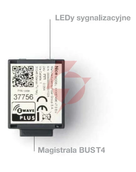 Interfejs nice ibt4zwave 