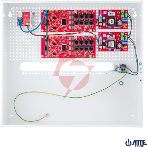 Gigabitowy media konwerter ethernet atte xfiber‑2‑60