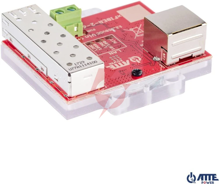 Gigabitowy media konwerter ethernet atte xfiber‑2‑60