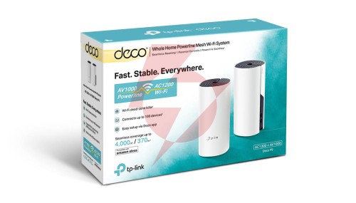 Domowy system wi-fi mesh tp-link deco p9 (2-pack)