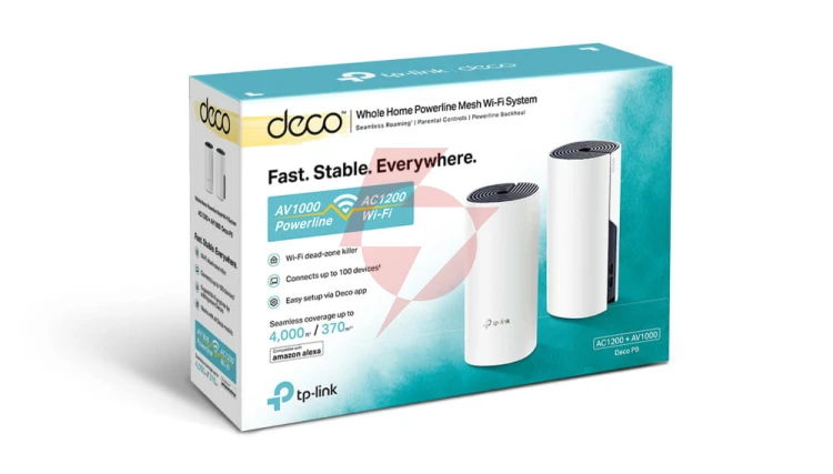 Domowy system wi-fi mesh tp-link deco p9 (2-pack)