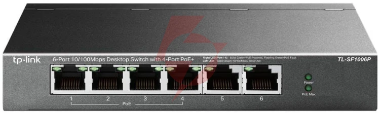 Switch tp-link tl-sf1006p