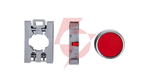Przycisk sterowniczy 22mm czerwony z samopowrotem 1R SP22-KC-01