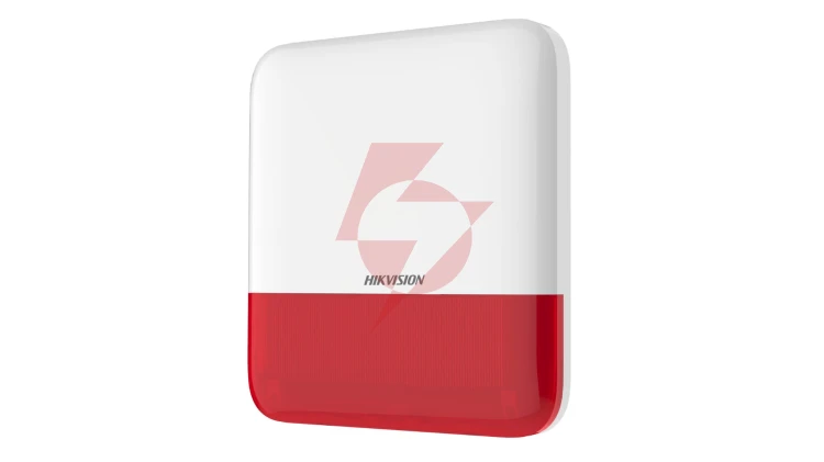 Hikvision zewnętrzny sygnalizator alarmowy ax pro ds-ps1-e-we(o-std)/red
