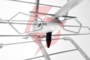 Antena dvb-t/t2 spacetronik eos combo white (pasywna)