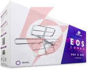 Antena dvb-t/t2 spacetronik eos combo white (pasywna)