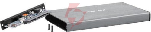 Zewnętrzna obudowa dysku natec rhino go sata 2,5" szary