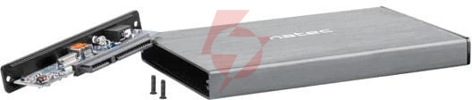 Zewnętrzna obudowa dysku natec rhino go sata 2,5" szary