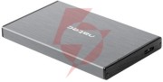 Zewnętrzna obudowa dysku natec rhino go sata 2,5" szary