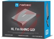 Zewnętrzna obudowa dysku natec rhino go sata 2,5" szary