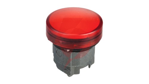 Główka lampki sygnalizacyjnej 22mm czerwona ZB4BV043