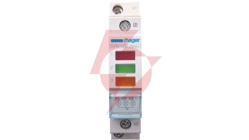 Lampka modułowa 3-fazowa czerwona/zielona/pomarańczowa 230-400V AC SVN129