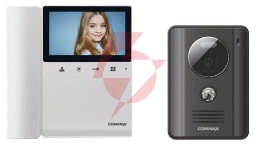 Wideodomofon commax cdv-43k2/drc-4g 4,3" dark grey