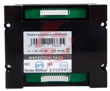 Moduł wyświetlacza vidos a1510-lcd