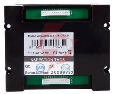 Moduł wyświetlacza vidos a1510-lcd