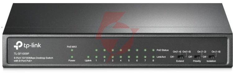 Switch tp-link tl-sf1009p