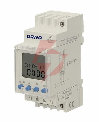 Programator elektroniczny orno na szynę din or-pre-433