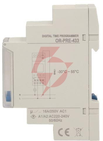Programator elektroniczny orno na szynę din or-pre-433