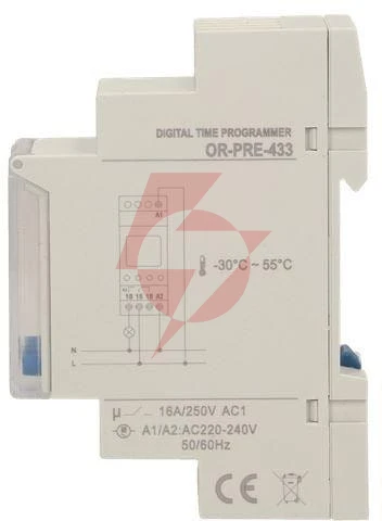 Programator elektroniczny orno na szynę din or-pre-433