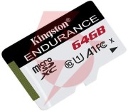 Karta pamięci microsd kingston high-endurance uhs-i 64gb 24/7 (rejestratory i monitoring)