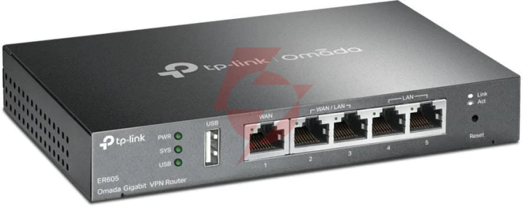 Router tp-link tl-er605 vpn safestream, multi-wan