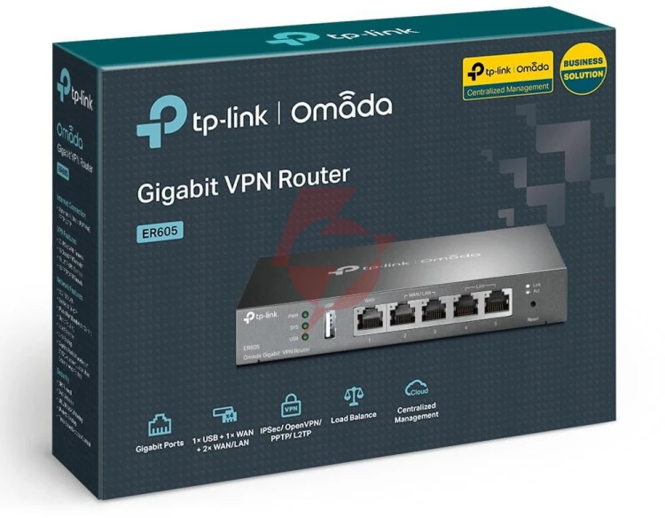 Router tp-link tl-er605 vpn safestream, multi-wan