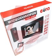 Wideodomofon eura vdp-00c5 czarny tuya
